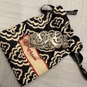 Brighton Intricate Silver Cuff Bracelet